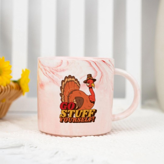 Discover Funny Thanksgiving Gifts - Thanksgiving - Marble Mugs