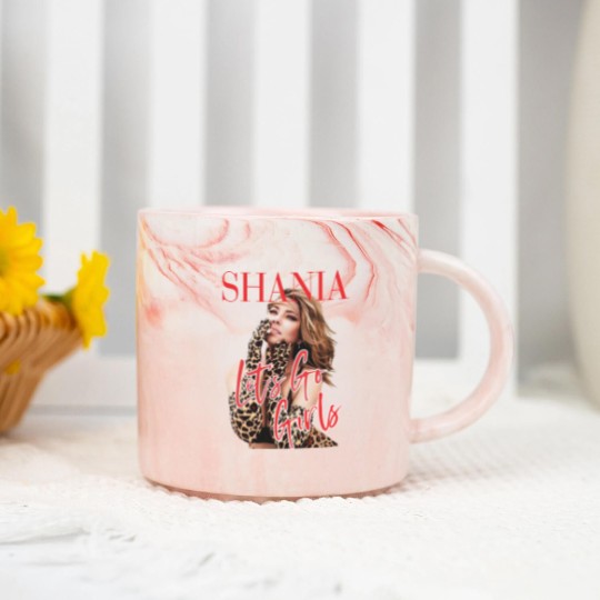 Discover Let's go girls vintage western graphic Marble Mugs