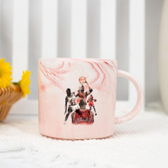 Discover MJ 23 - Michael Jordan Chicago - Marble Mugs
