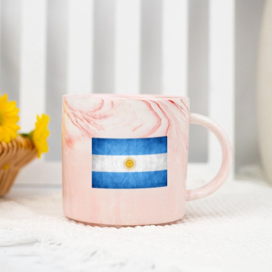 Discover Flag of Argentina Marble Mugs