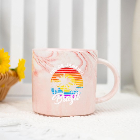 Discover Rio de Janeiro - Rio De Janeiro - Marble Mugs
