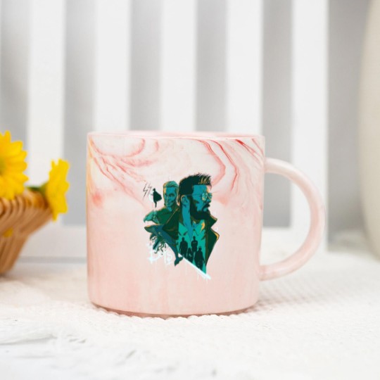 Discover The Boys and Homelander - The Boys - Marble Mugs