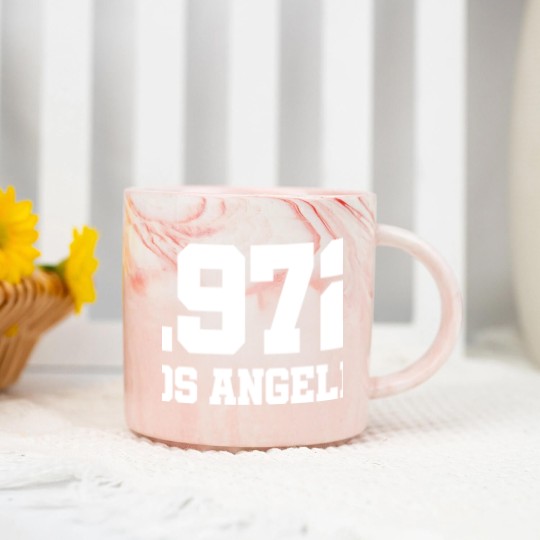 Discover 1972 Los Angeles - California - USA - West Coast Marble Mugs