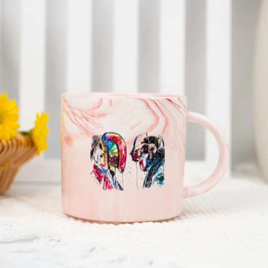 Discover Technologic-Daft Punk - Daft Punk - Marble Mugs