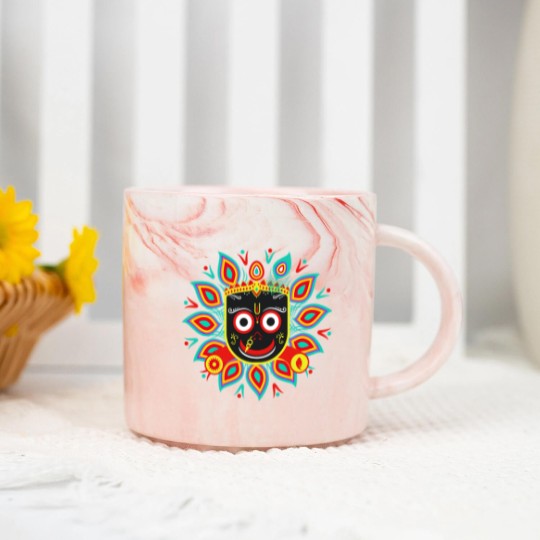 Discover Jai Jagannath hare rama hare krishna Marble Mugs