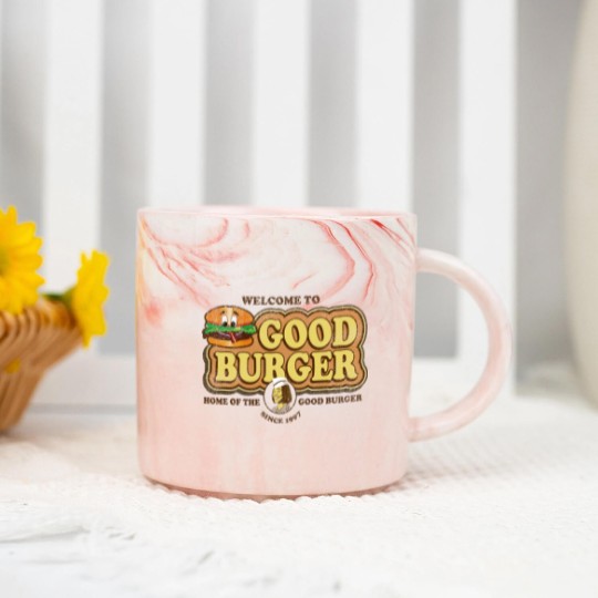 Discover Welcome to Good Burger Worn Out - Good Burger Movie - Marble Mugs