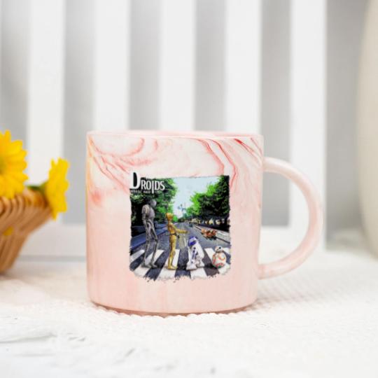 Discover Droids Abbey Road Movie Fan Famous Androids Marble Mugs