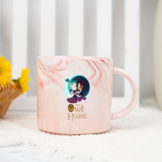 Discover Luz x Amity - The Owl House - The Owl House - Marble Mugs