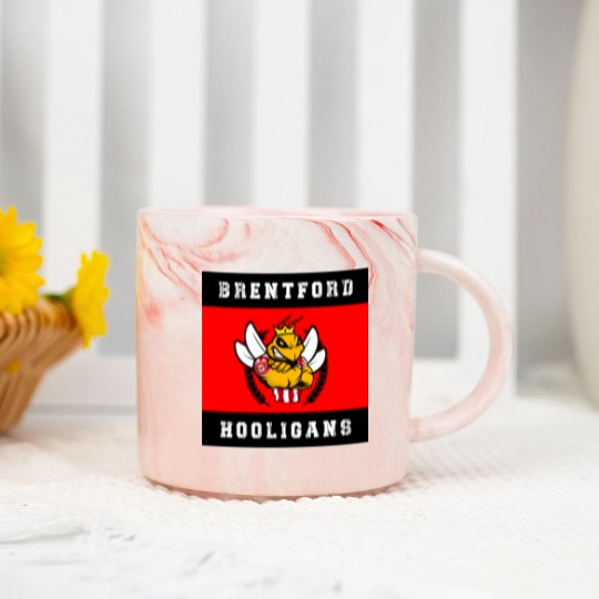 Discover Brentford Holligans Marble Mugs