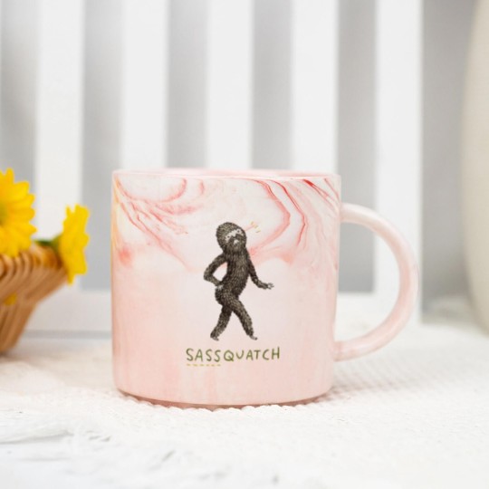 Discover Sassquatch Classic Marble Mugs