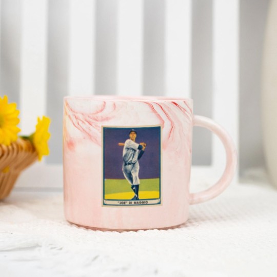 Discover Joe DiMaggio 1941 Play Ball - Joe Dimaggio - Marble Mugs