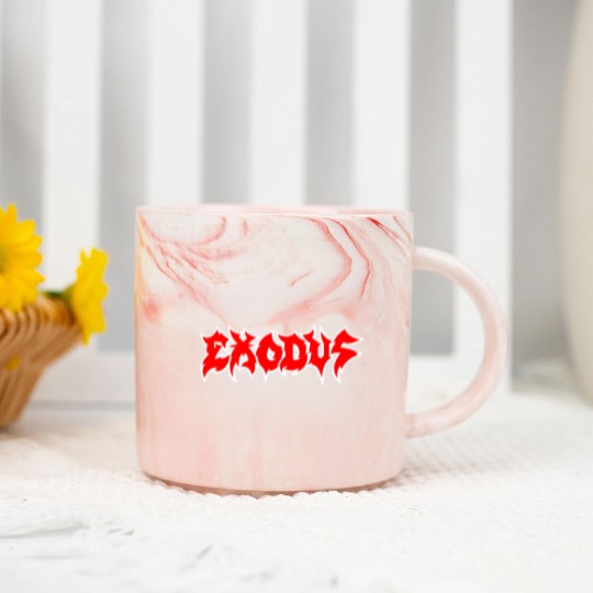 Discover Exodus Thrash metal Marble Mugs