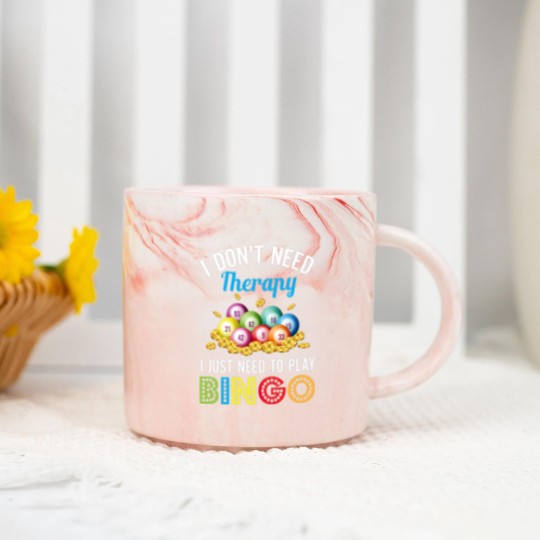 Discover I Just Need To Play Bingo Marble Mugs