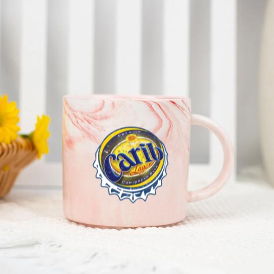 Discover Carib Beer Marble Mugs