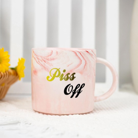 Discover Piss Off Marble Mugs