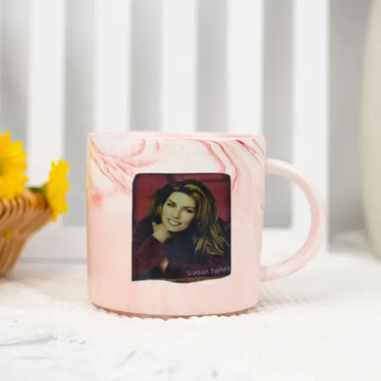 Discover Vintage 1996 Shania Twain Tour Marble Mugs, Pop,