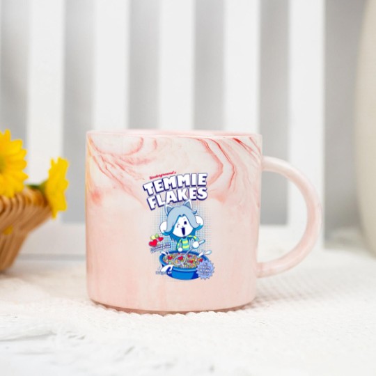Discover Temmie Flakes! - Undertale - Marble Mugs