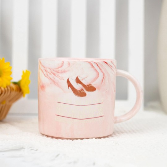 Discover Vintage The Wizard Of Oz Dorothy Ruby Slippers Marble Mugs Made In USA