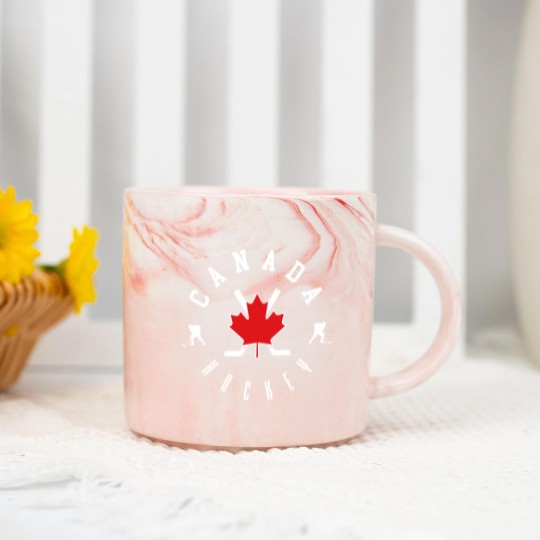 Discover Canada National Team - Canada Hockey - Marble Mugs