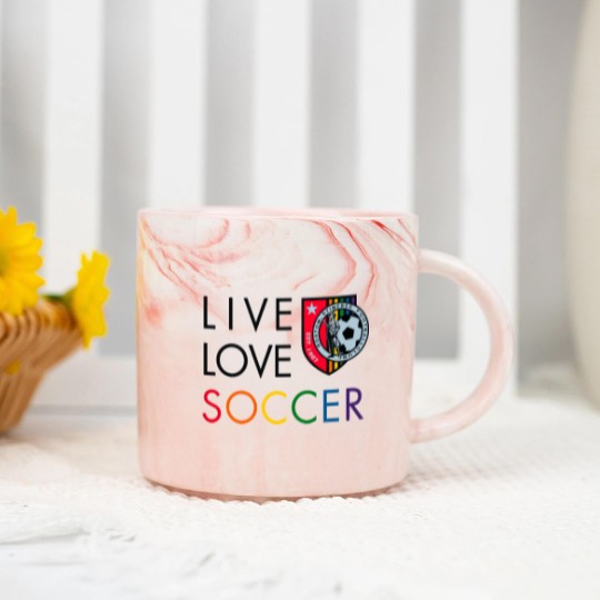 Discover Live Love Soccer - Live Love Soccer - Marble Mugs