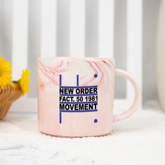 Discover New Order - Movement Marble Mugs