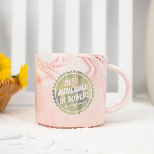 Discover Also Available In Sober Marble Mugs
