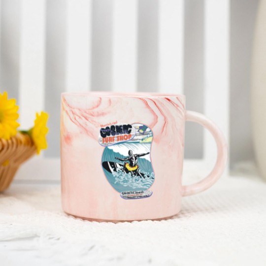 Discover Silver Surfshop - Silver Surfer - Marble Mugs