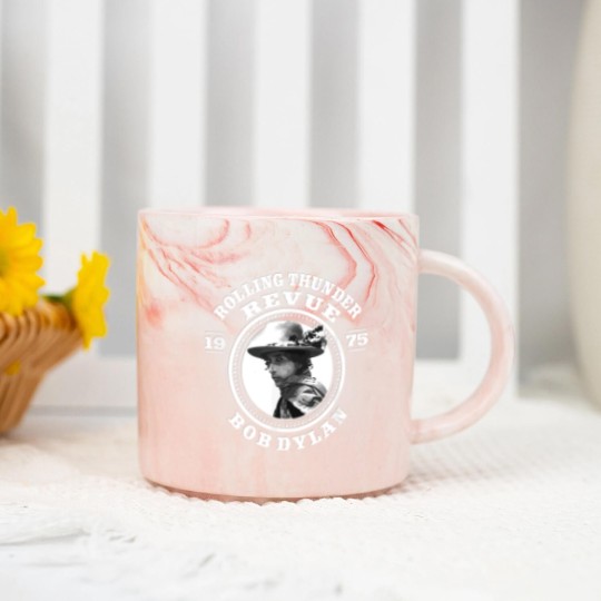 Discover Bob Dylan Revue Marble Mugs