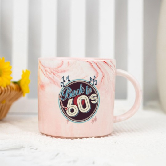 Discover Back to 60's Design - 60s Style - Marble Mugs