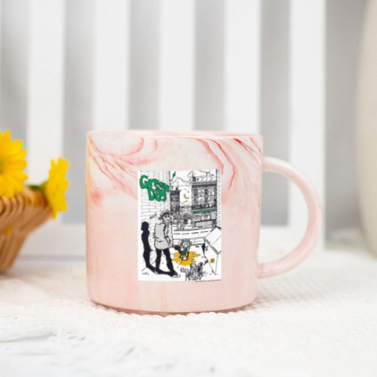 Discover vintage 1994 Green Day Marble Mugs