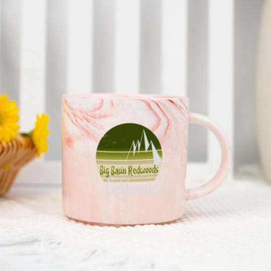 Discover Big Basin Redwoods California Marble Mugs