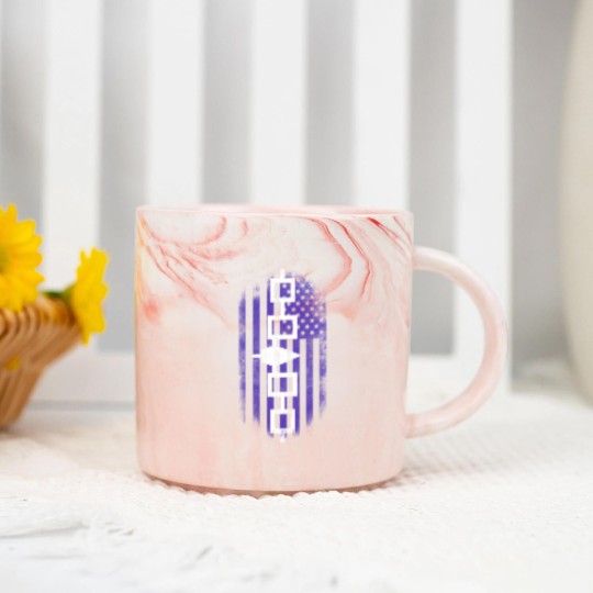 Discover Iroquois American Flag Iroquois and USA Design Marble Mugs