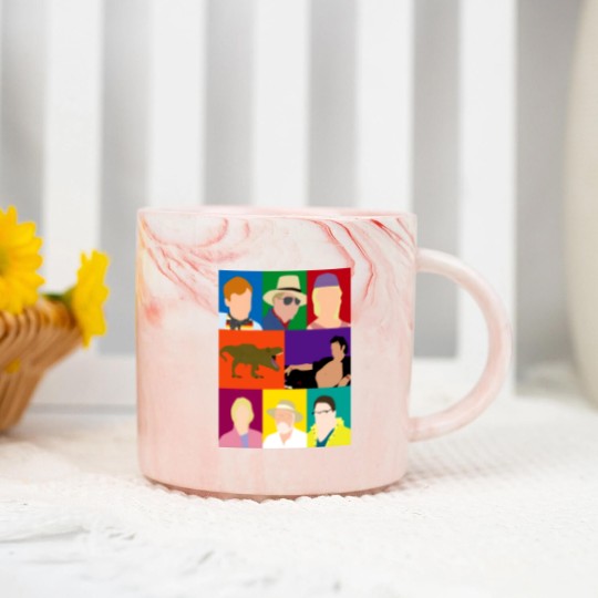 Discover Jurassic Park - Jurassic Park - Marble Mugs