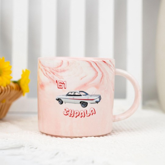 Discover Impala 1961 Bubble Top Hard Top Marble Mugs