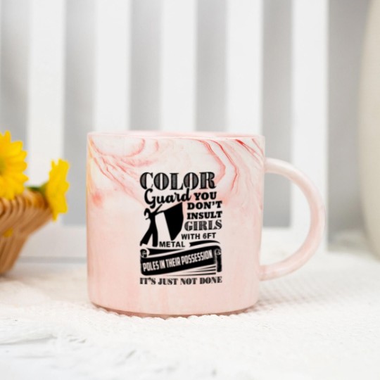 Discover Love Color Guard Marble Mugs