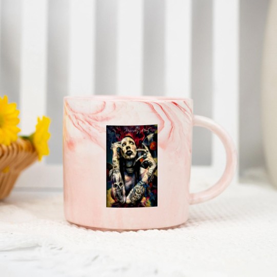 Discover Marilyn Manson Marble Mugs