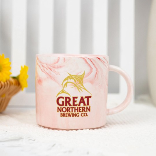 Discover Great Northern Brewing 4 Marble Mugs