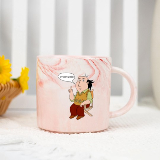Discover It Stinks! - The Critic - Marble Mugs