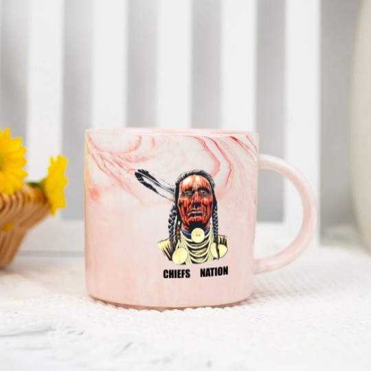Discover Chiefs - Chiefs Nation - Marble Mugs