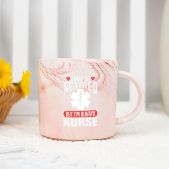 Discover Retired Nurse Marble Mugs