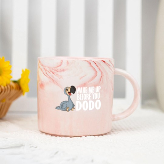 Discover Wake Me Up Before You Dodo Vogel Spruch Song Humor Marble Mugs