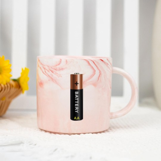 Discover battery AA Marble Mugs