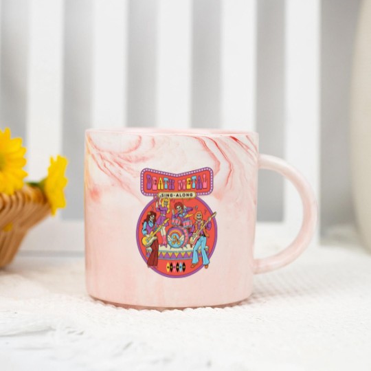 Discover Sing-Along Death Metal Marble Mugs classique