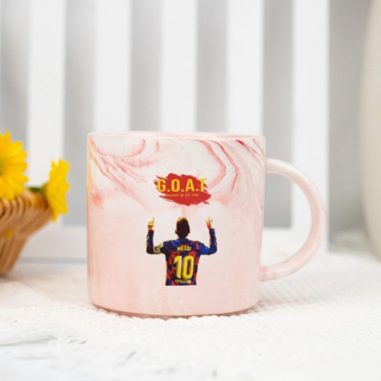 Discover Lionel Messi - Lionel Messi - Marble Mugs