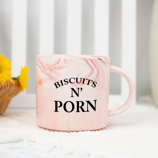 Discover BISCUITS N PORN Marble Mugs