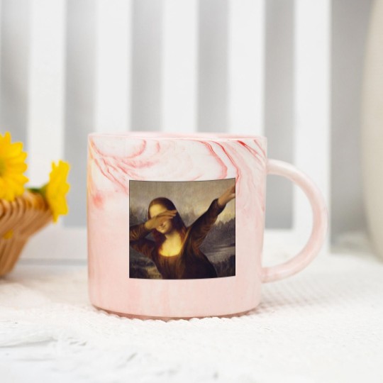 Discover 3196 Mona Lisa Dabbing Marble Mugs