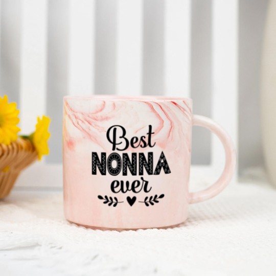 Discover Best Nonna Ever Grandma - Nonna - Marble Mugs
