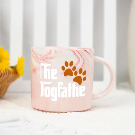 Discover Cool Dog Dad Dog Father Marble Mugs The DogFather Marble Mugs