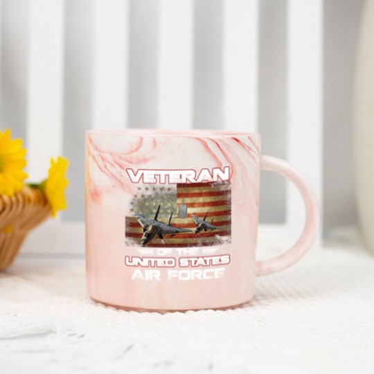 Discover Veteran of the United States US Air Force Marble Mugs