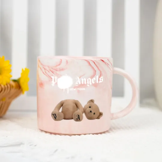 Discover Palms Angel Marble Mugs